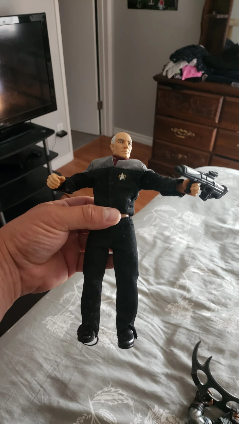 Star Trek Action Figure with Blaster