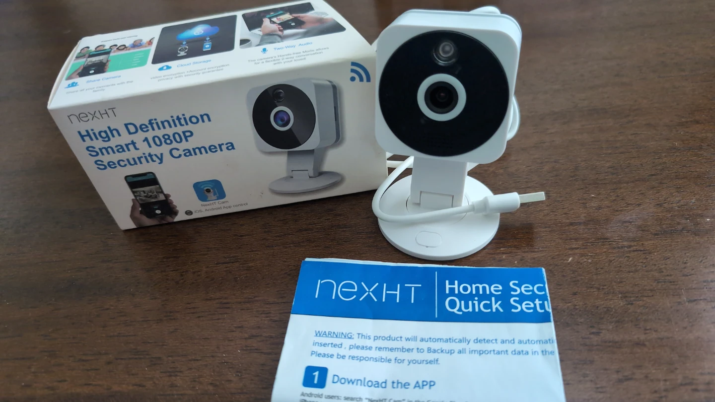 NexHT High Definition Smart 1080P Security Camera