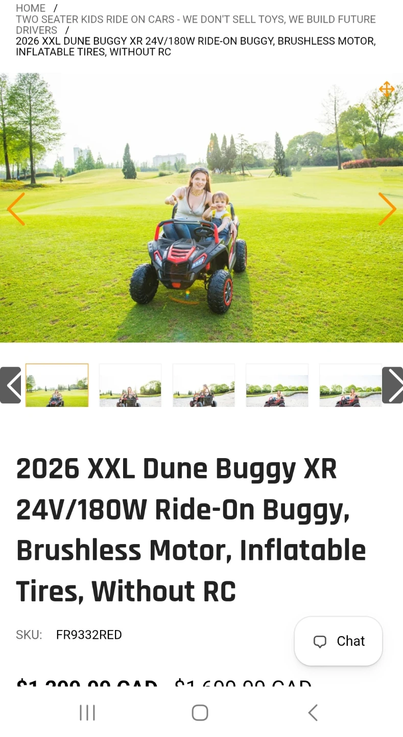 2026 XXL Dune Buggy XR Ride-On Toy - photo 2