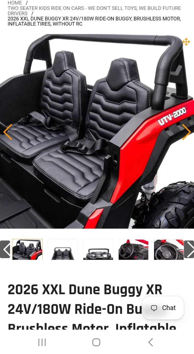 2026 XXL Dune Buggy XR Ride-On Toy - photo 4