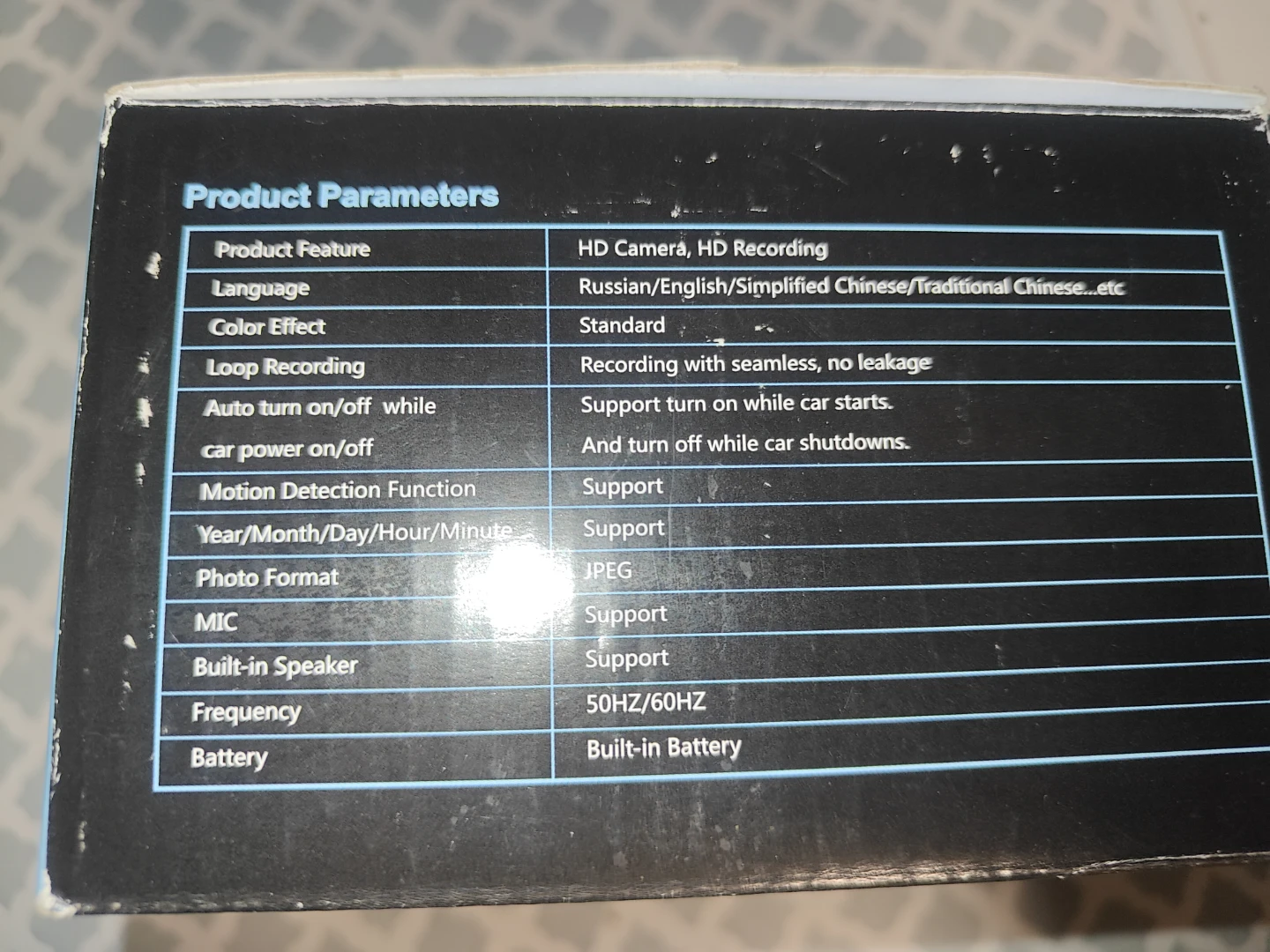 Advanced Portable Car Camcorder G1W - photo 3