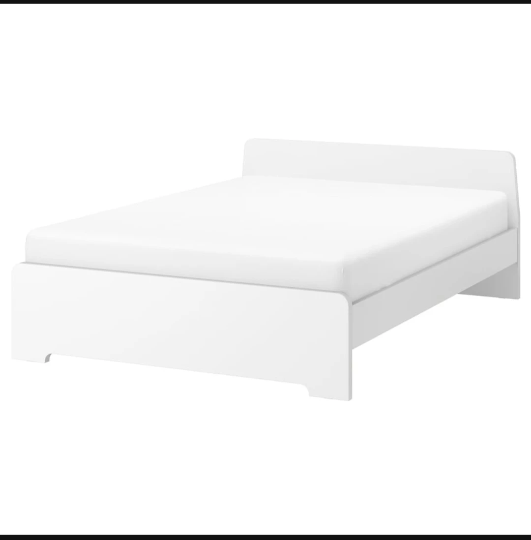 IKEA Queen Bed Frame- White-$180- PICKUP only - photo 3