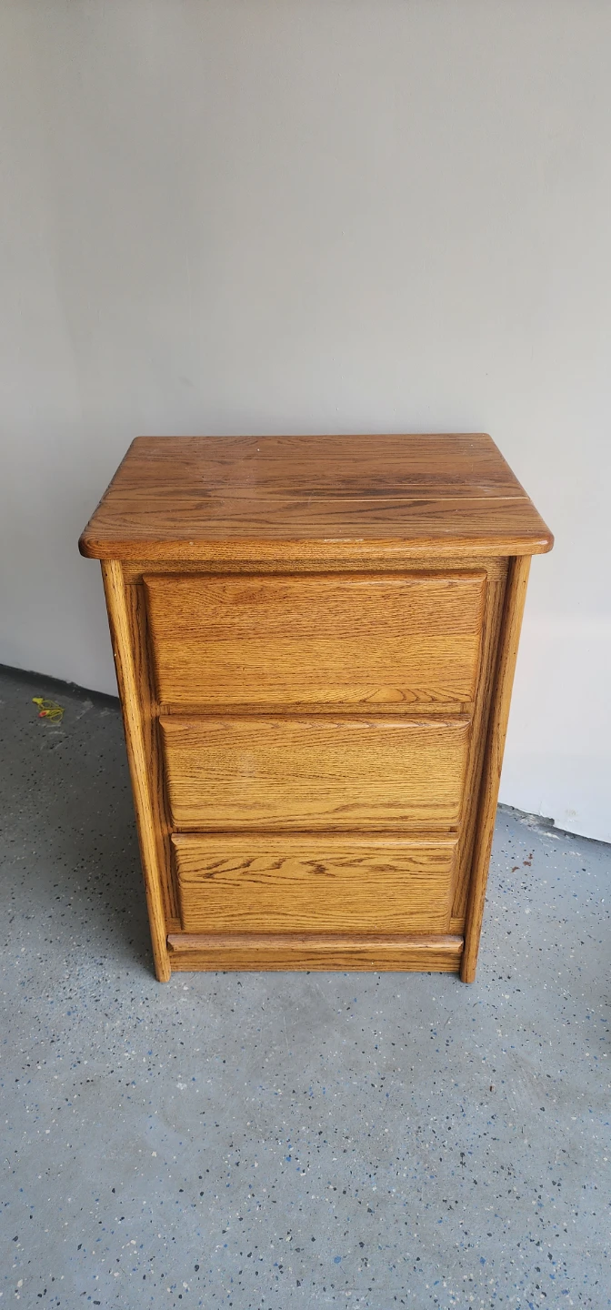 Wooden 3-Drawer Chest - photo 3