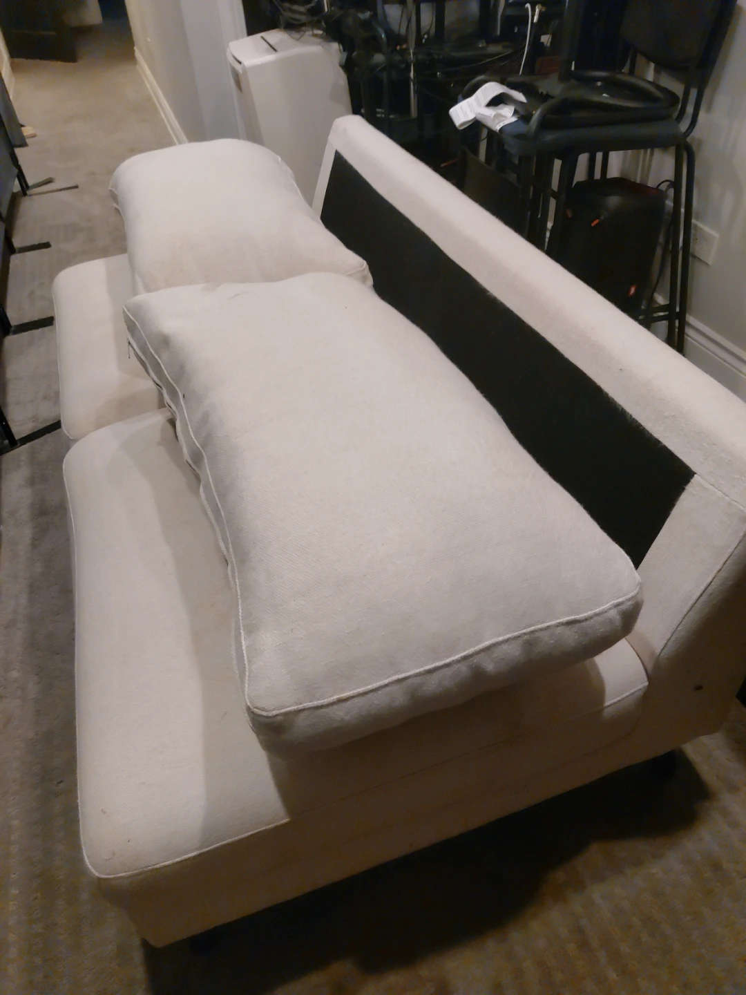 Cream Sofa Sectional - photo 3