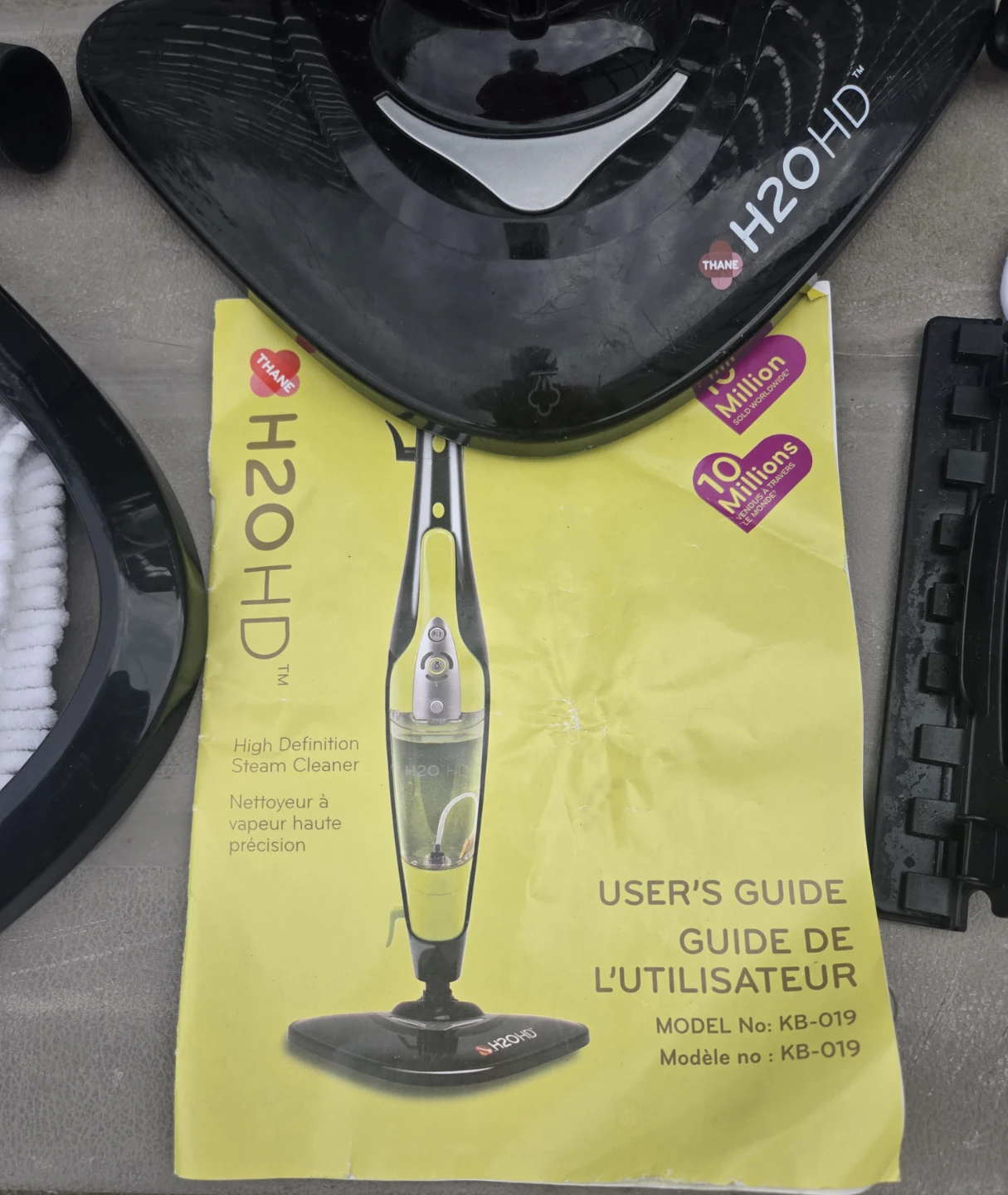 Steam Mop, Handheld Steam Cleaner and Clothes Steamer. H2O HD - photo 3