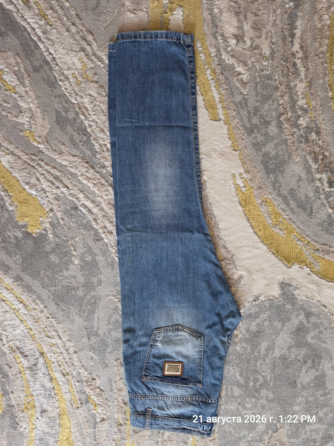 Dolce & Gabbana men and women Blue Distressed Jeans Size 27