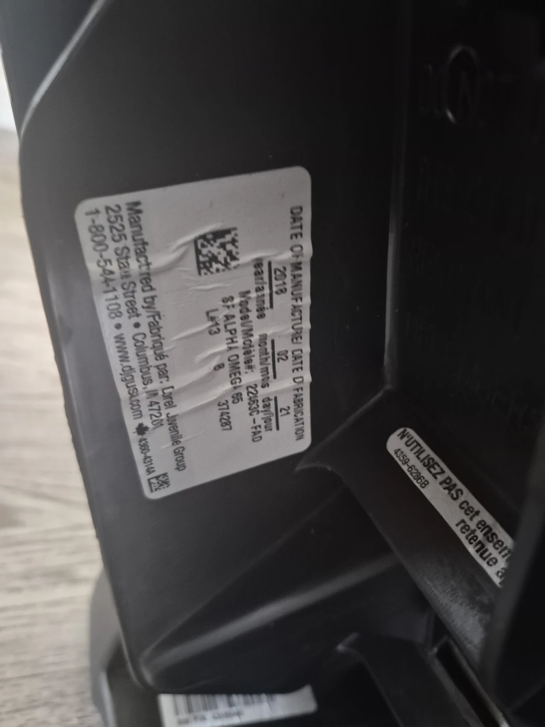 Safety 1st Alpha Omega 65 Car Seat - photo 5