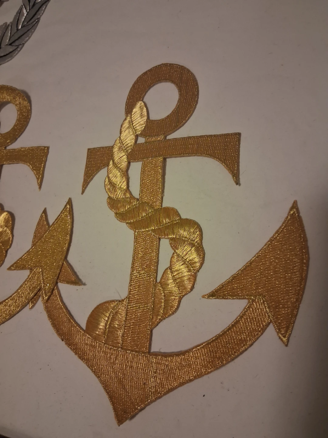 Gold Anchor Patches lot of naval patches - photo 3