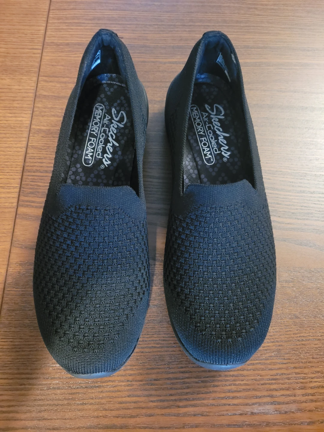 Skechers Women's Black Slip-On Knit Shoes - photo 2