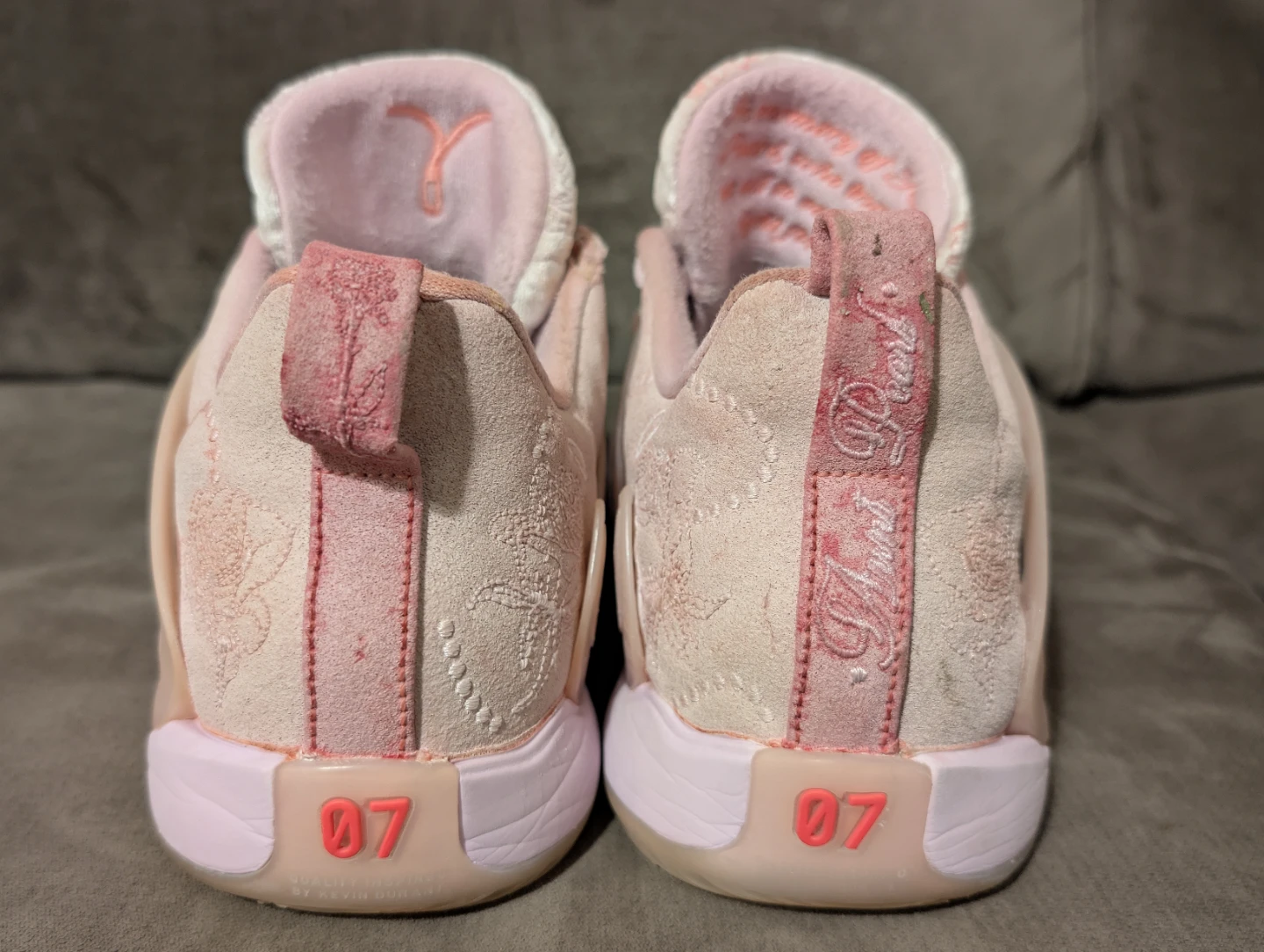 Nike Kevin Durant Aunt Pearl 15 NRG Pink Solid Athletic Shoe - photo 4