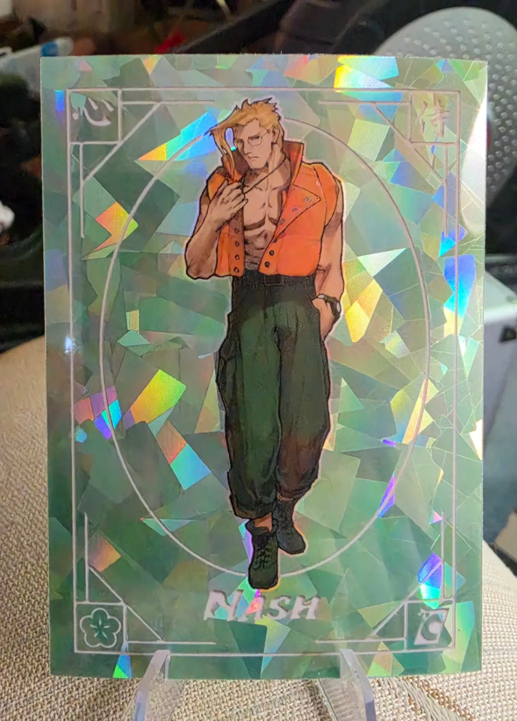Street Fighter Alpha Nash Trading Card 22/45