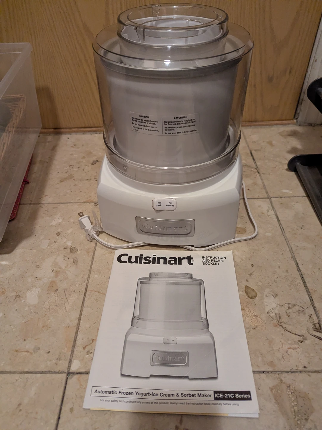 Cuisinart ICE-21 Automatic -Ice Cream  Maker