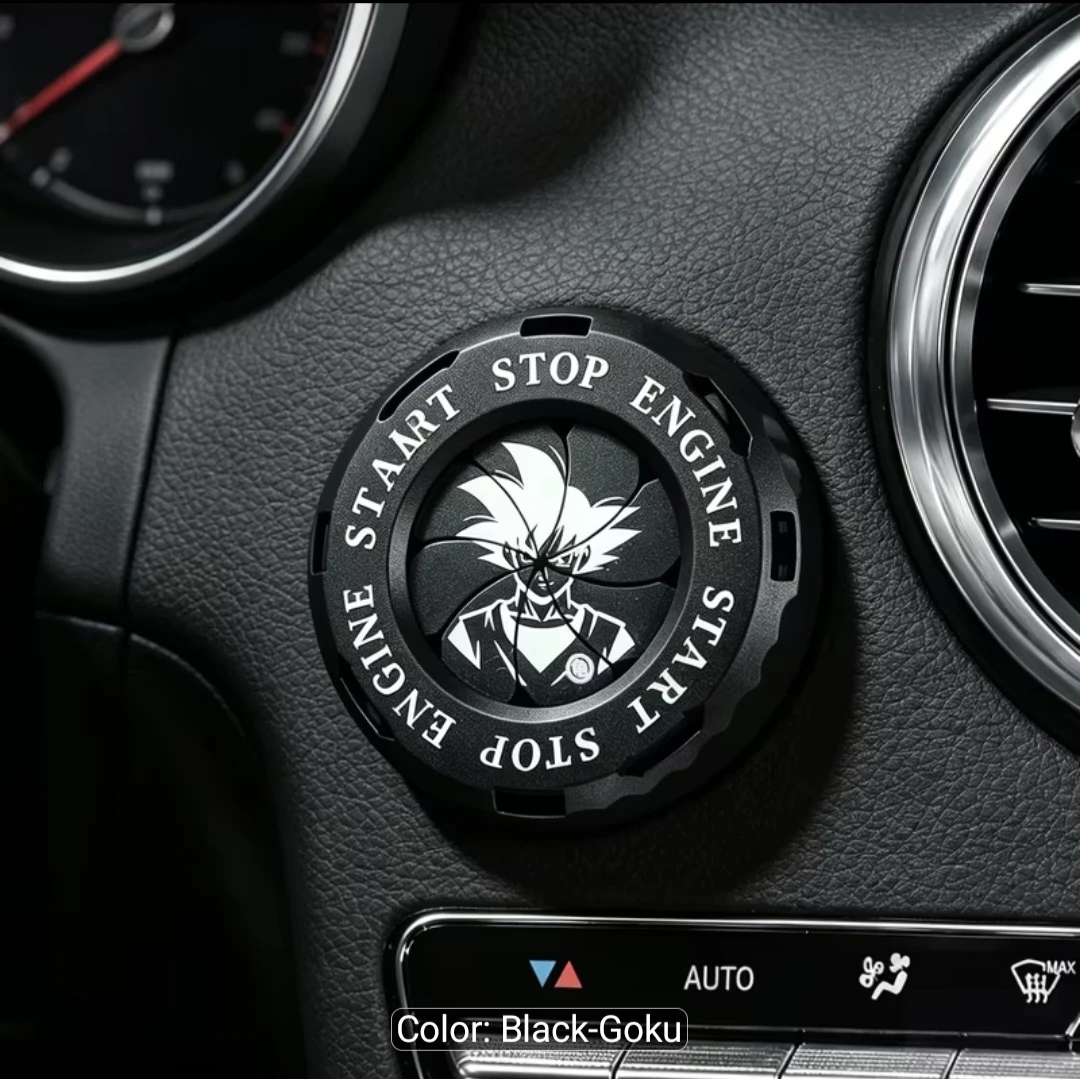🔥 GOKU START/STOP ENGINE BUTTON COVER 🔥