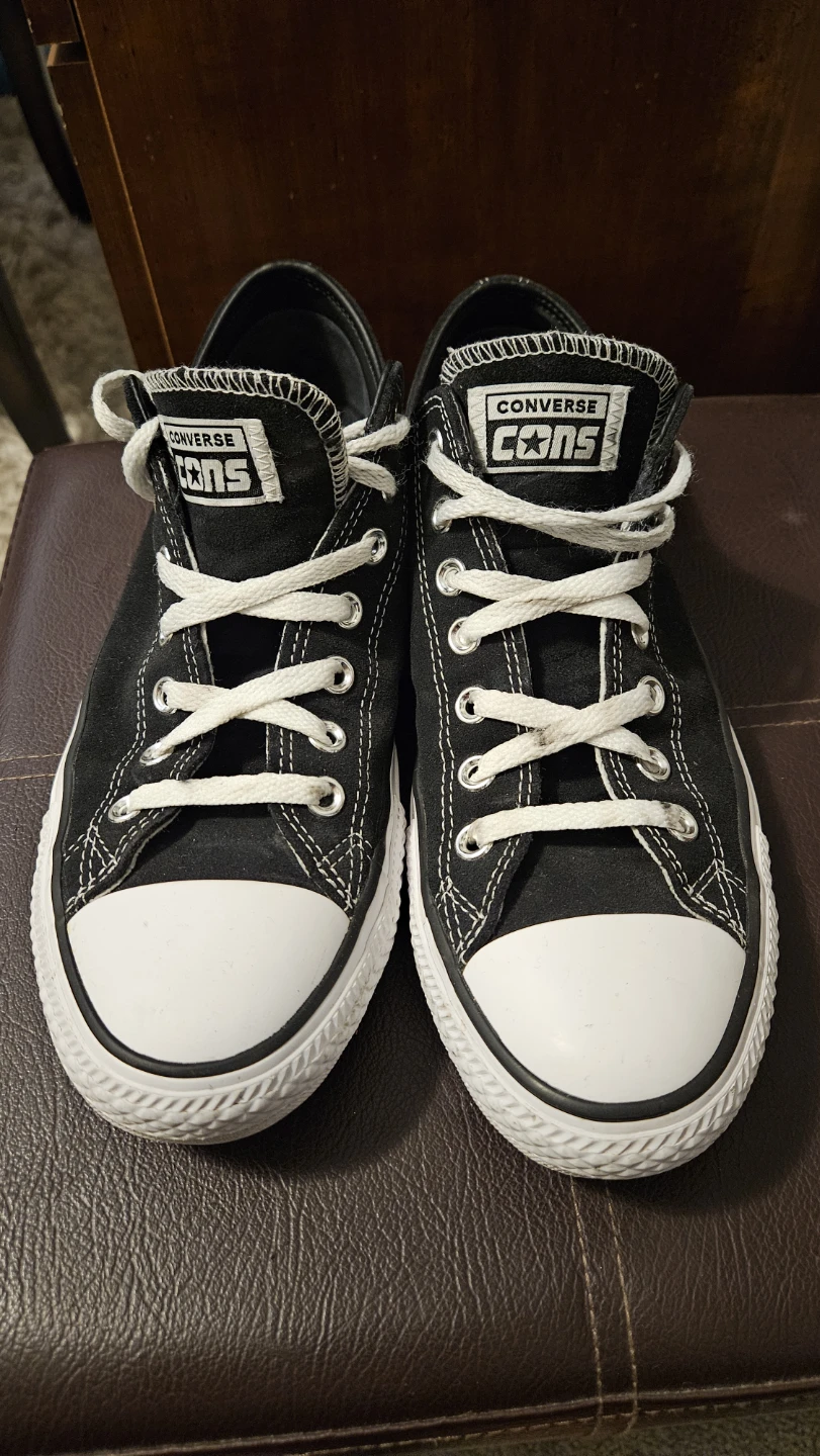 Converse Chuck Taylor Pro Black Low Top Shoes - photo 2