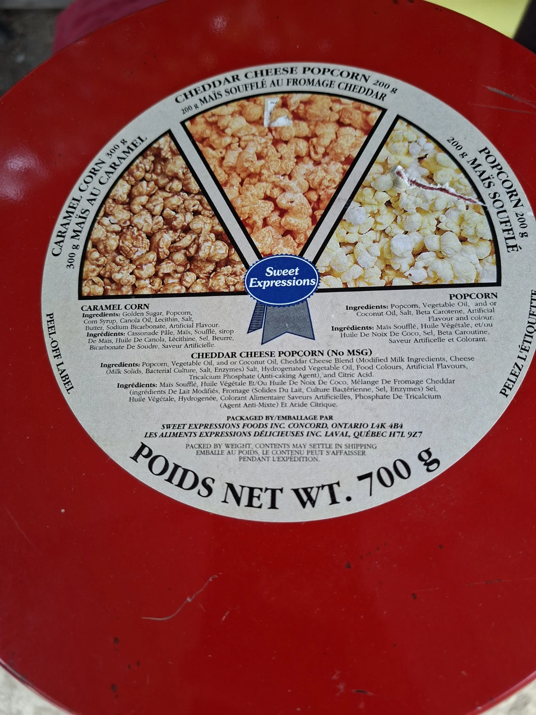 Pepsi-Cola Tin with Popcorn Assortment - photo 5