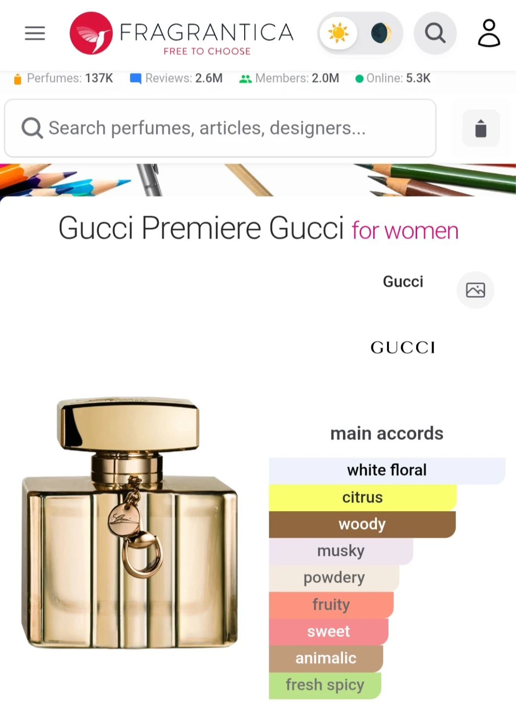 Gucci Premiere Eau de Parfum for women 50ml - photo 5