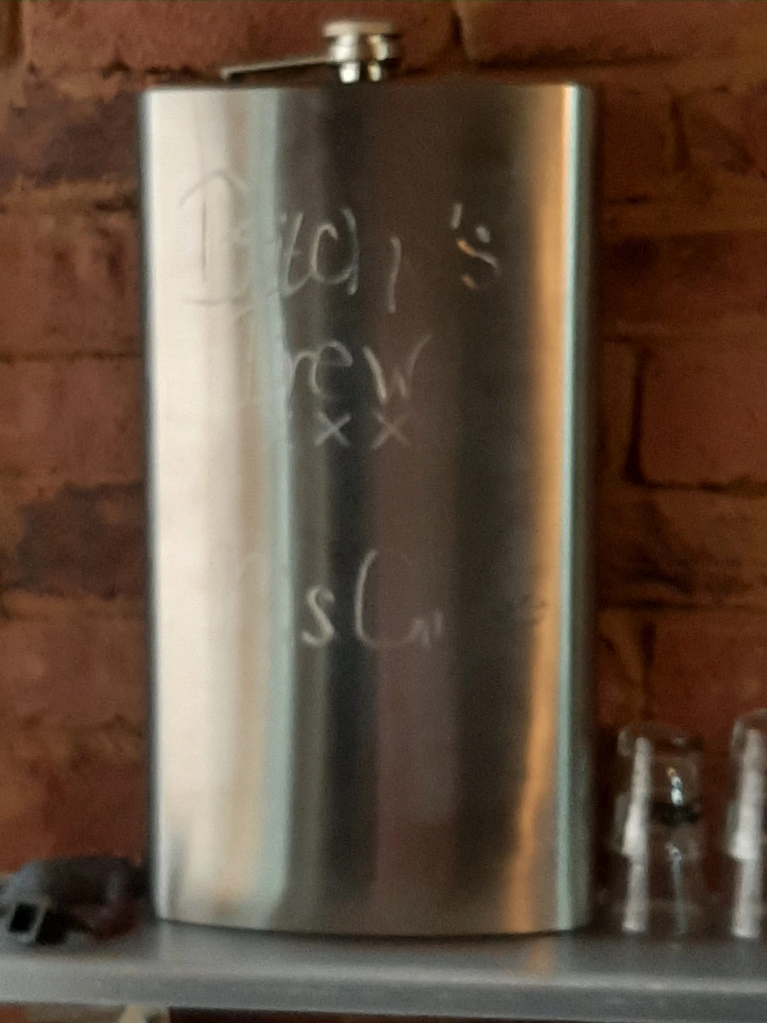2 GIANT Stainless Steel Flask - "Bitches Brew" - photo 3