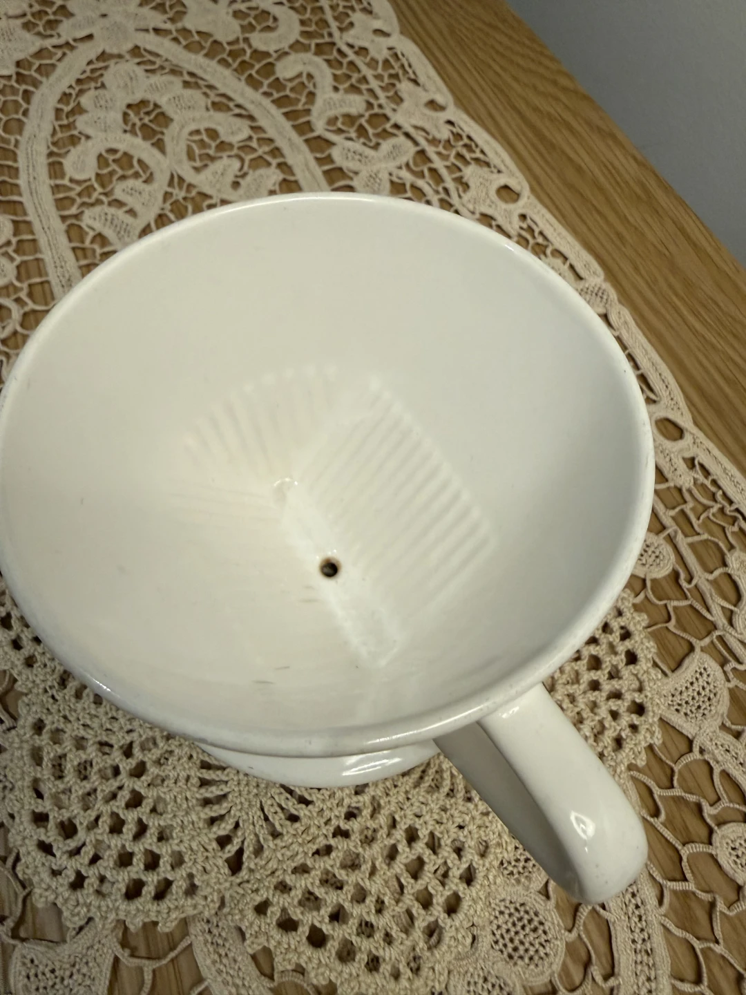 Blue Bottle Coffee Pour Over Ceramic Dripper - White - photo 3