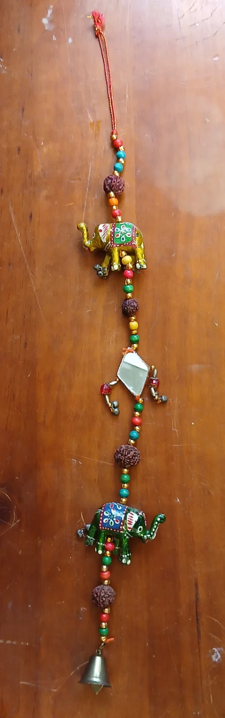 Decorative Elephant and Mirror door hanger