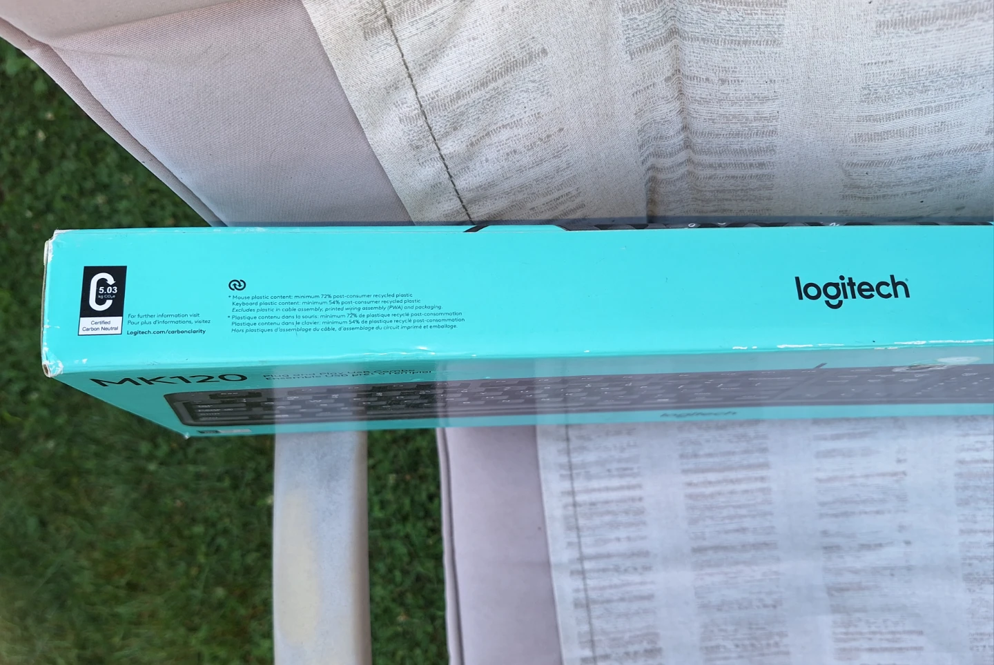 Logitech MK120 Plug and Play USB Combo Keyboard and Mouse Set - photo 3