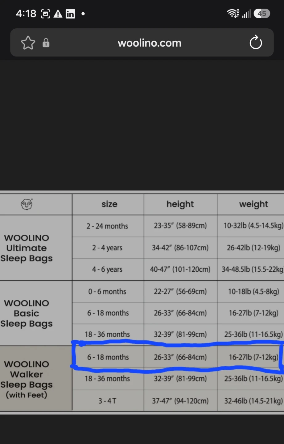 Woolino 6-18 Months Baby Sleep bags with feet - photo 4