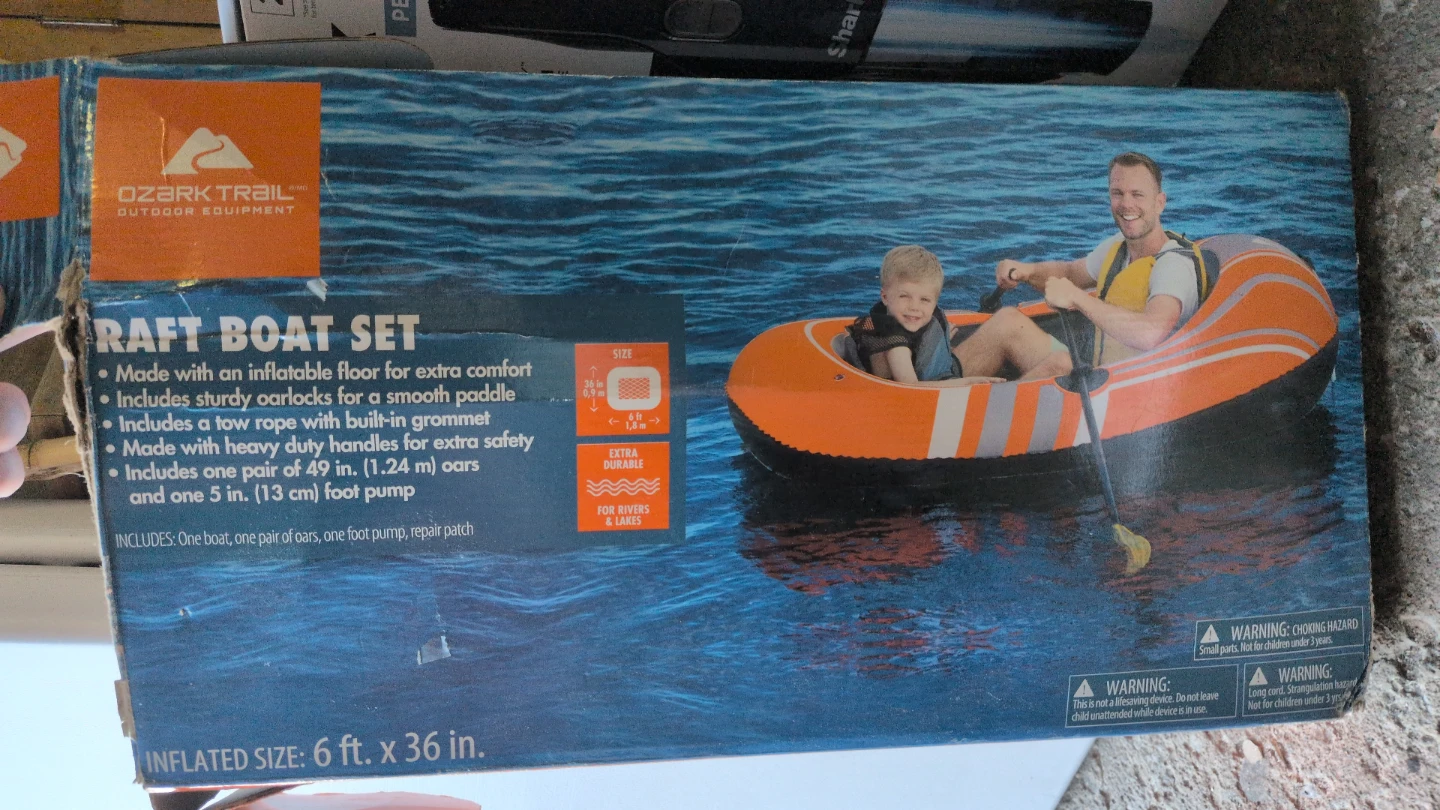 Ozark Trail Raft Boat Set