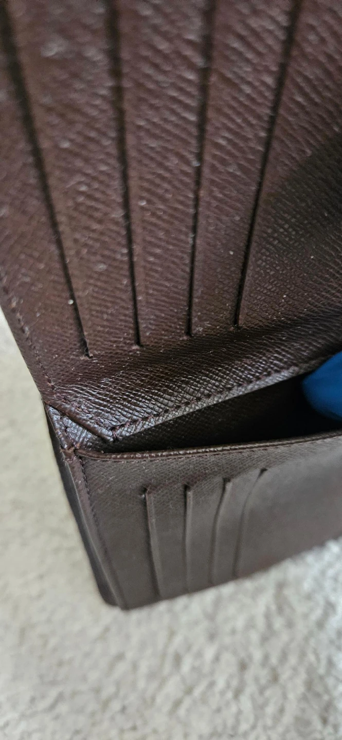Authentic Louis Vuitton Ebene Vintage Wallet - photo 3