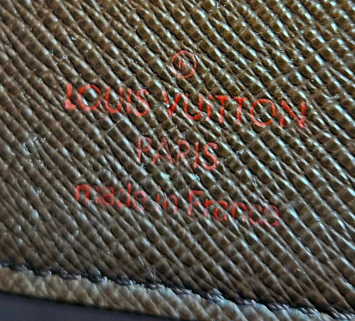 Authentic Louis Vuitton Ebene Vintage Wallet - photo 4