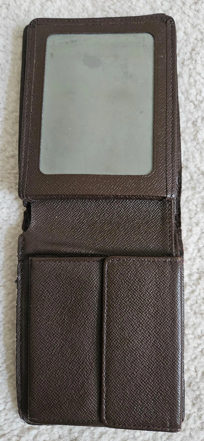 Authentic Louis Vuitton Ebene Vintage Wallet - photo 5