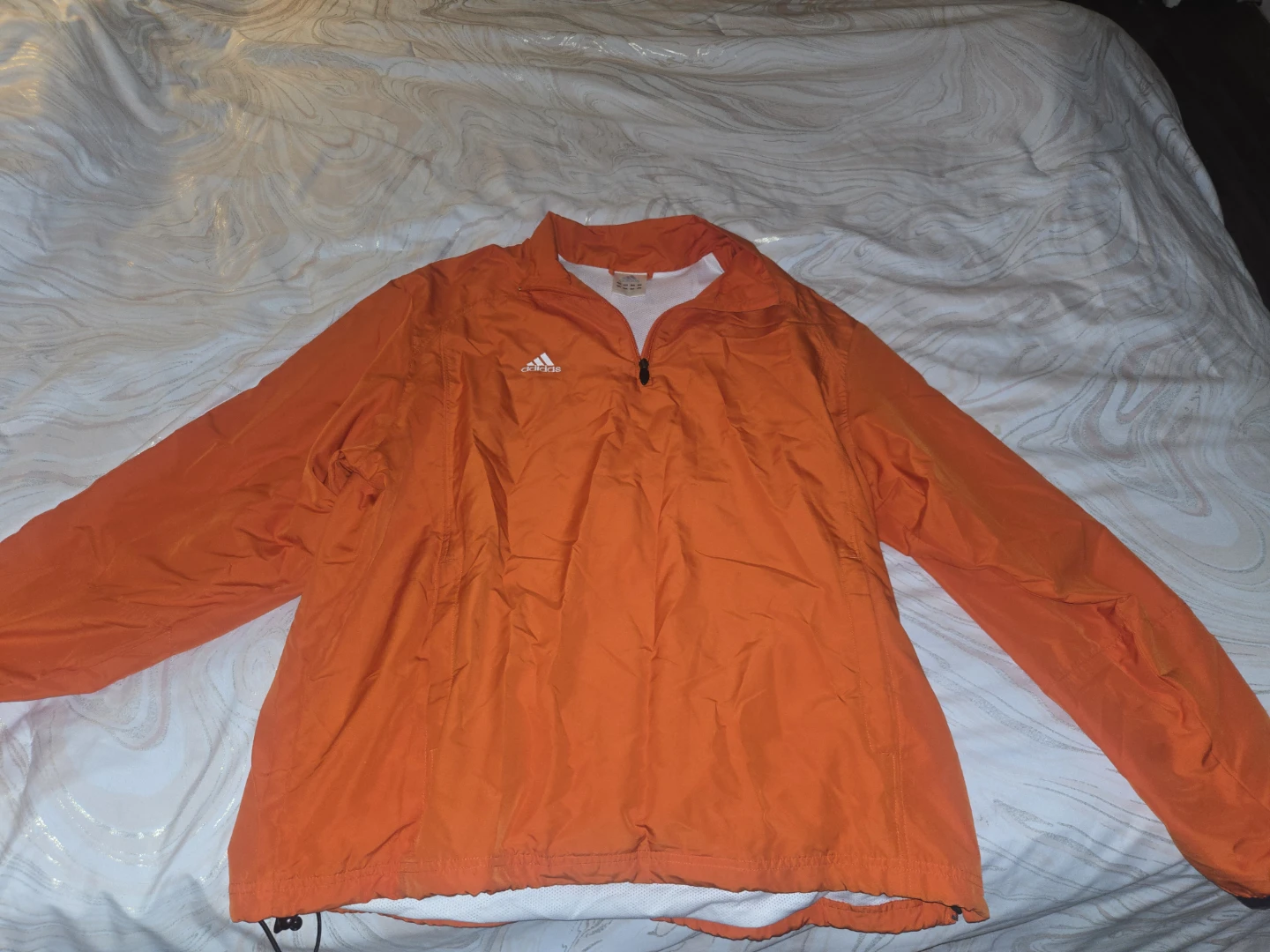 Orange Adidas Climaproof Jacket