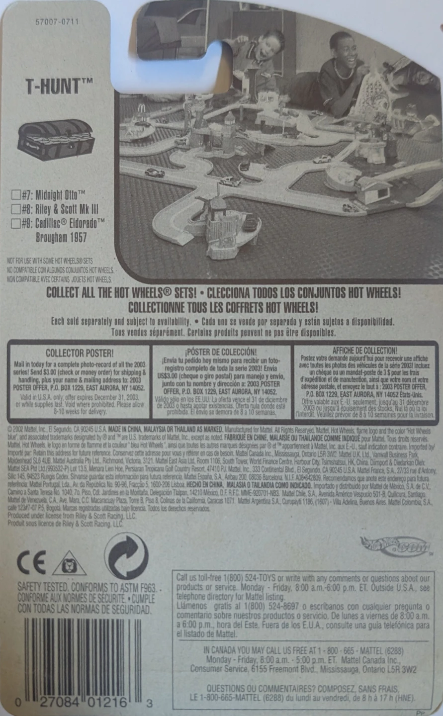 💥TREASURE HUNT💥 Hot Wheels '03: Riley & Scott Mk III - photo 2