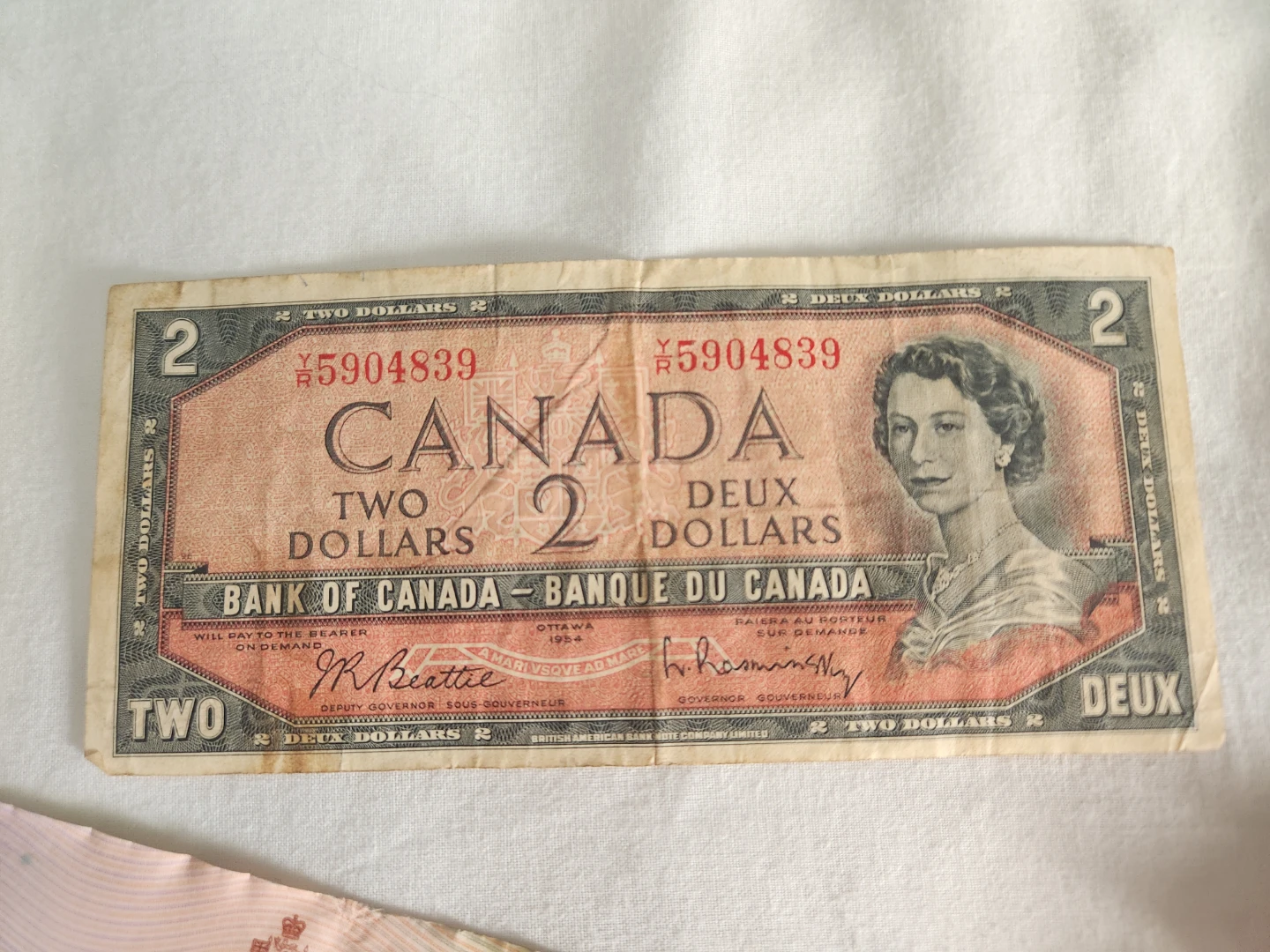 Canada Two Dollar Bills (Various Dates)