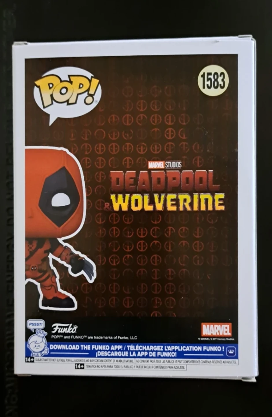 Funko Pop Deadpool with Claws #1583 Marvel - photo 4