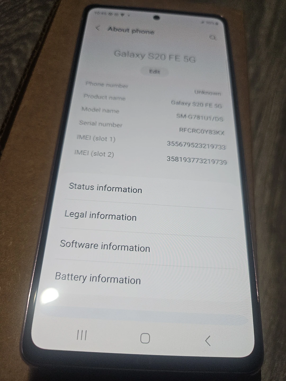 Samsung Galaxy S20 FE 5G 128GB Unlocked - photo 3