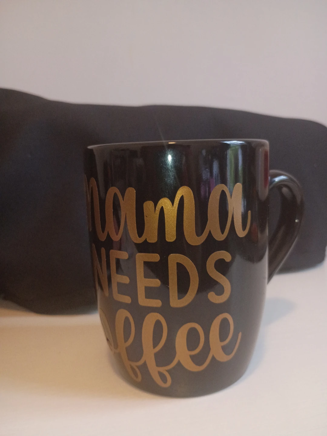 Black "Mama Needs Coffee" Mug - photo 5
