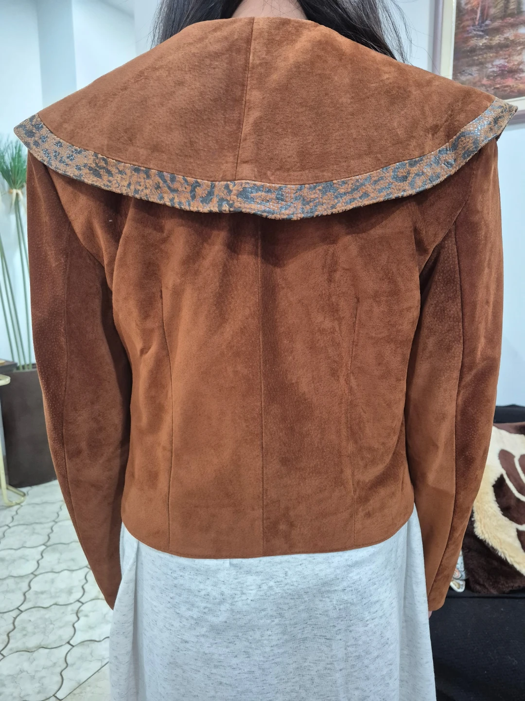Danier Brown Suede Jacket - photo 4