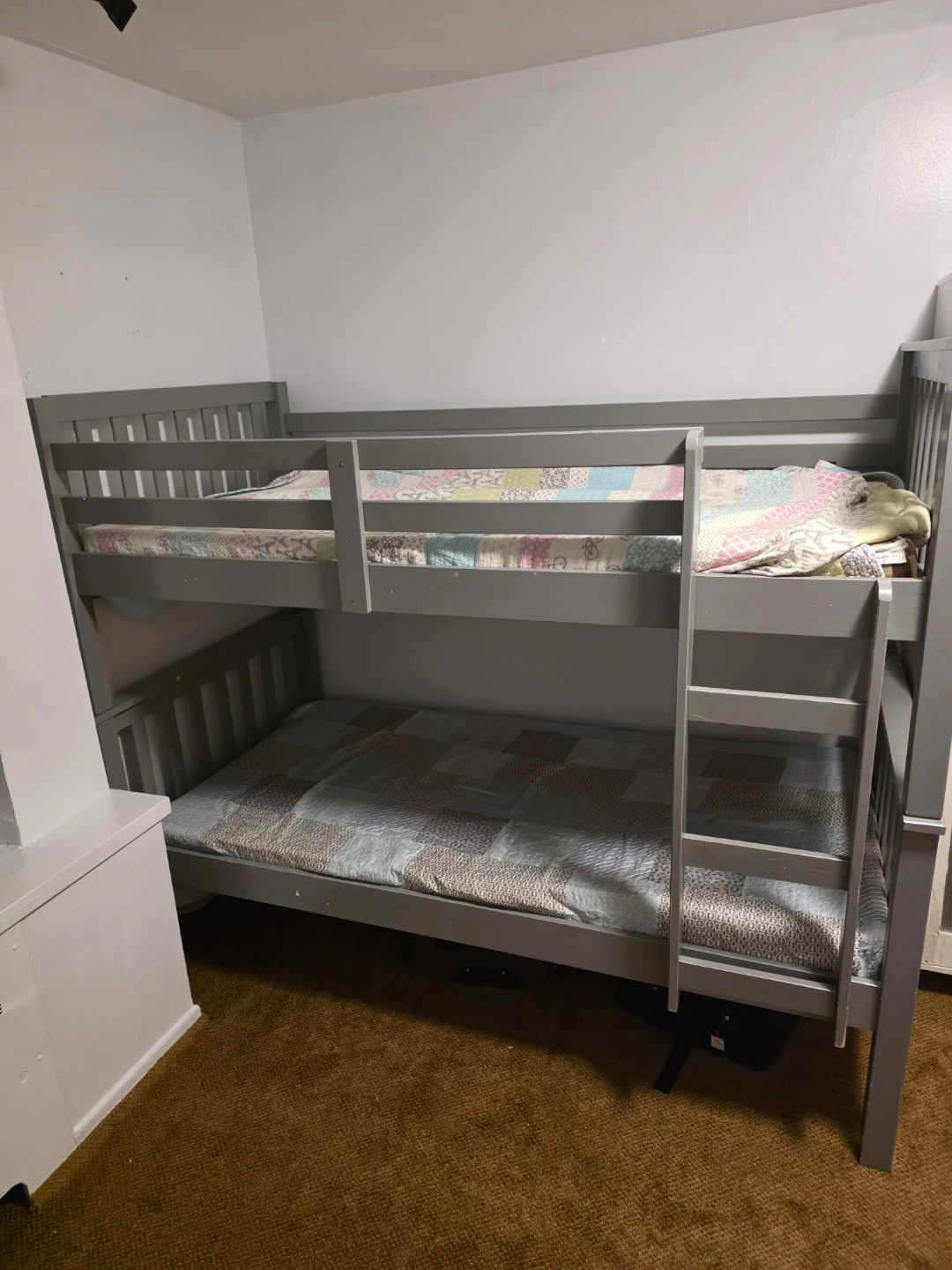 Grey Twin Bunk Bed