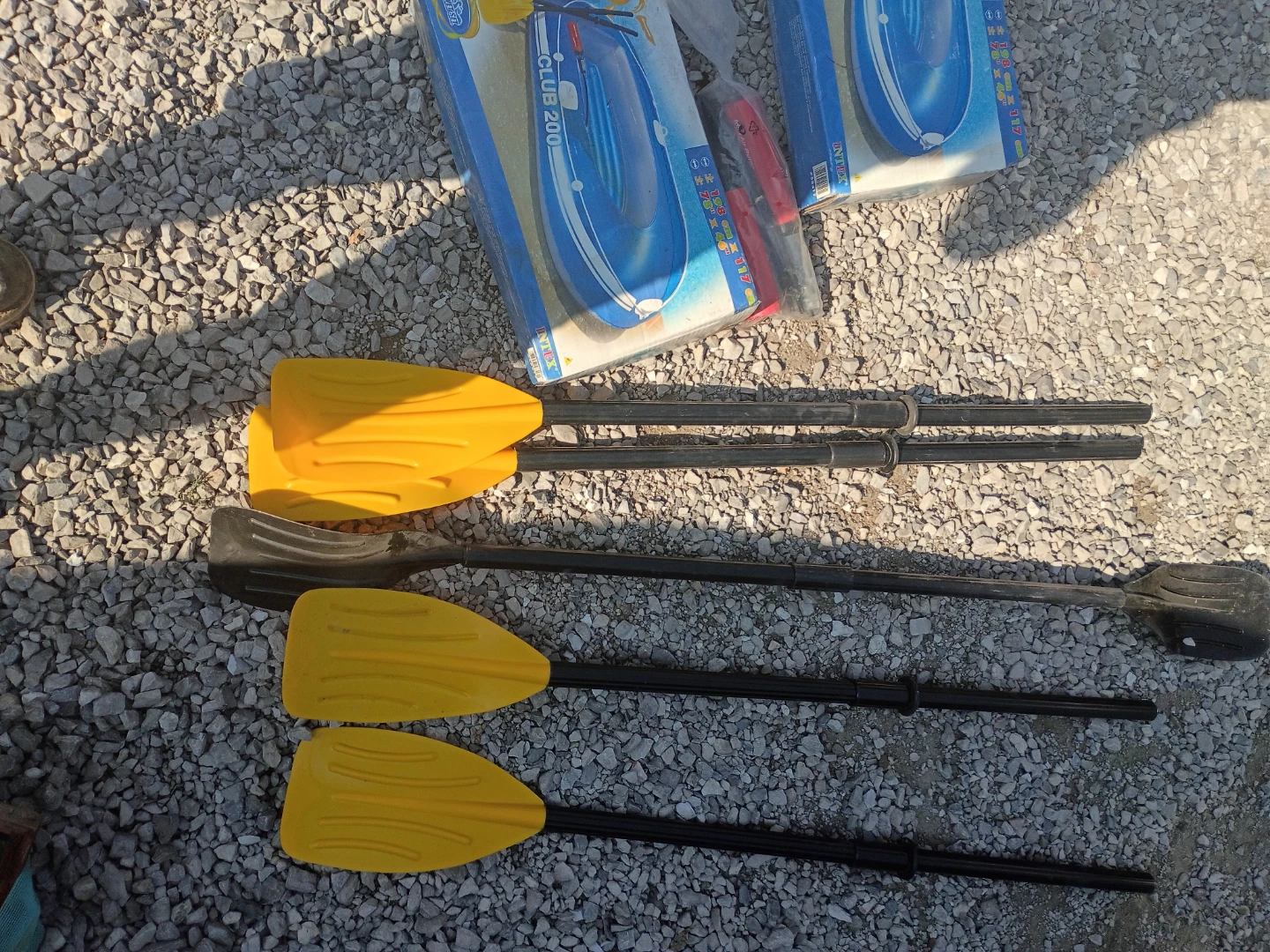 Intex Oars with Carry Bag