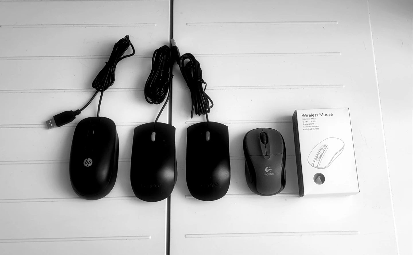 Wireless mouse&  USB mouse