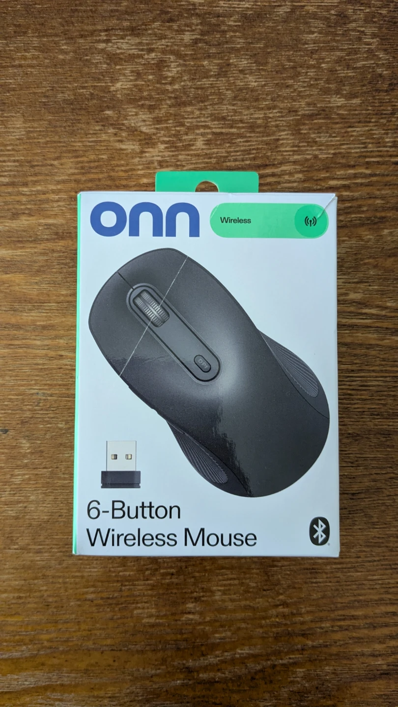 Onn. 6-Button Wireless Mouse