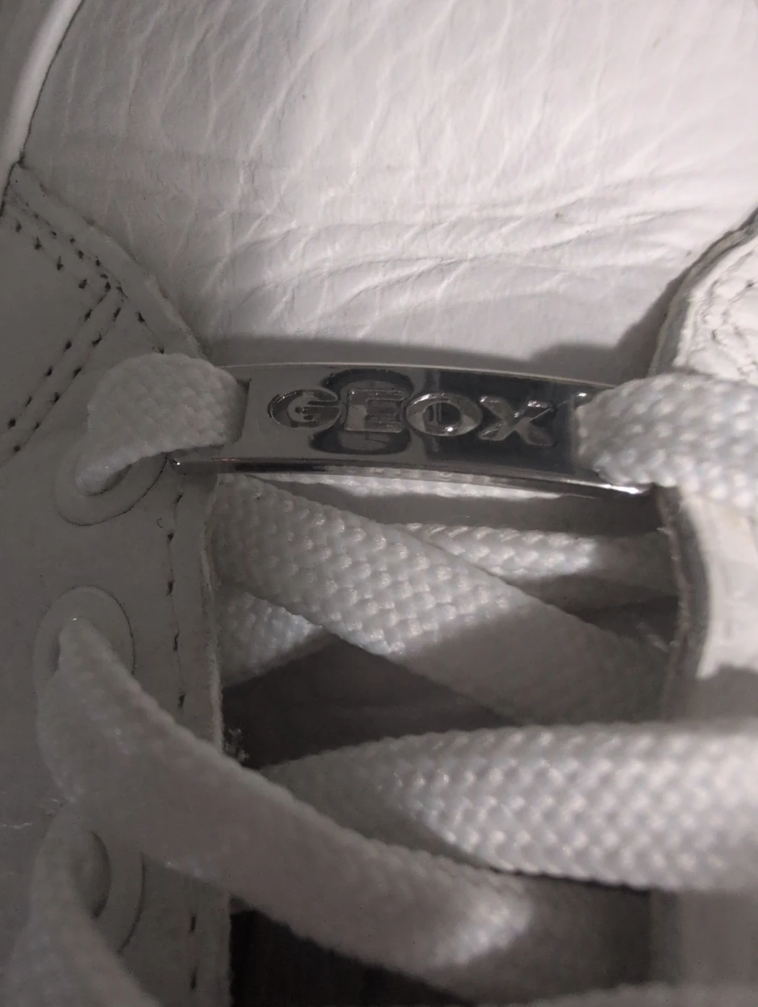 Geox Respira White Leather Sneakers - photo 4