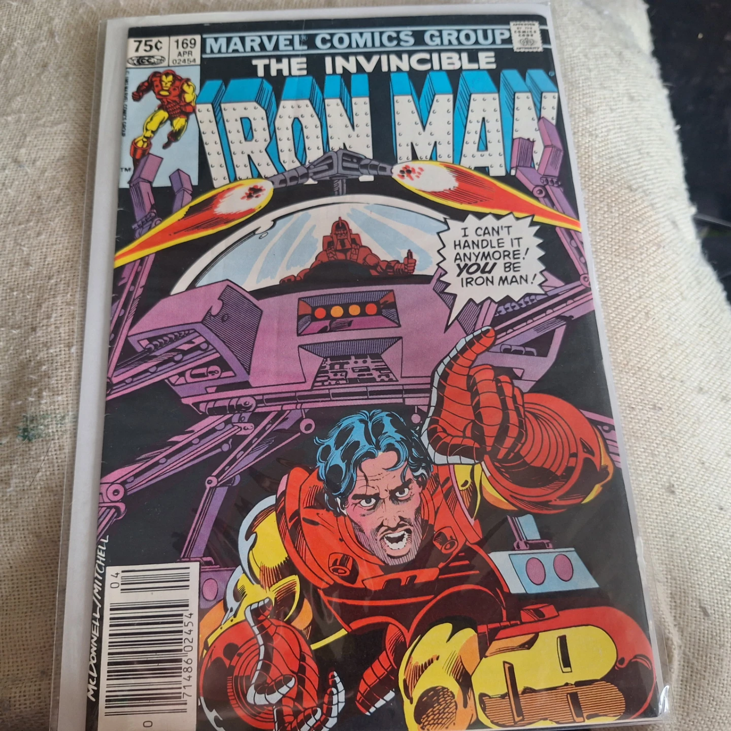 The Invincible Iron Man #169 Marvel Comic Book