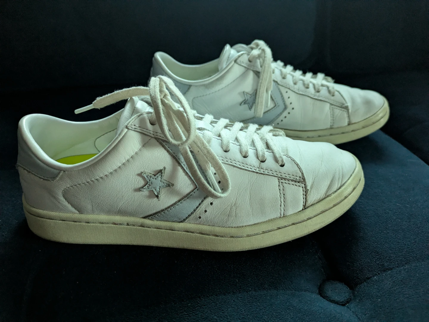 Converse Breakpoint Leather Low-Top White Sneakers 8 - photo 2
