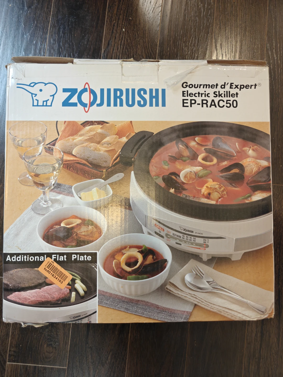 Zojirushi Gourmet d'Expert Electric Skillet EP-RAC50