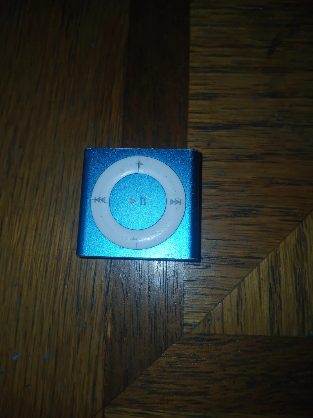 Blue Apple iPod Shuffle