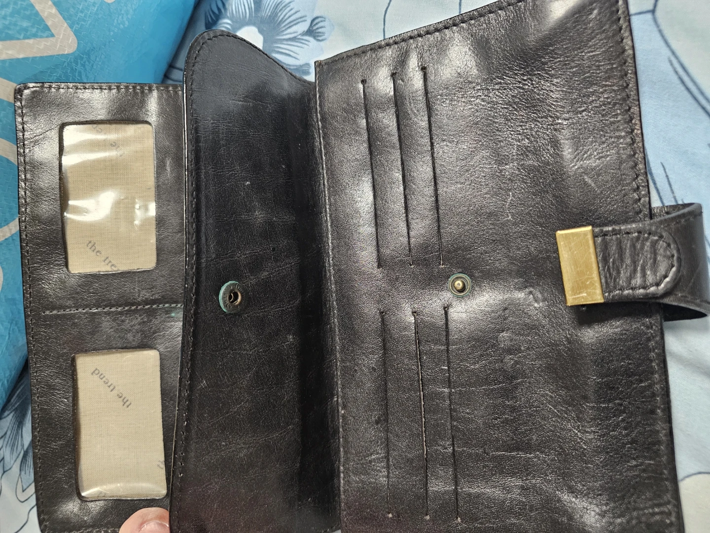 The Trend Black Leather Wallet - photo 4