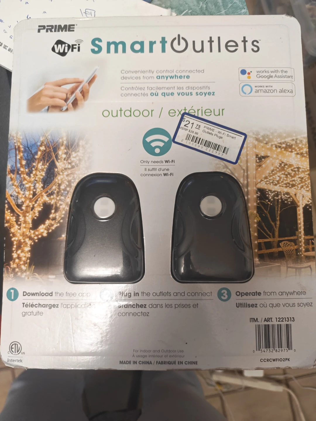 PRIME WiFi Smart Outlets - 2 Pack