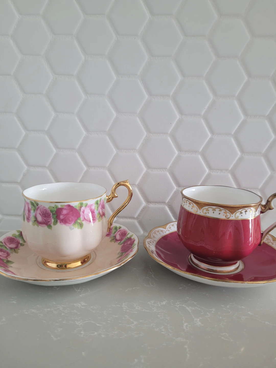 Vintage Teacups Slightly Flawed but Fabulous $10 Each