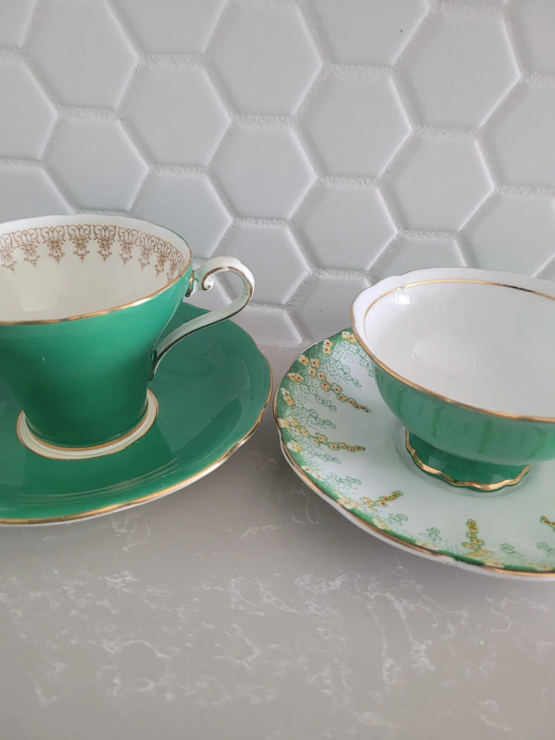 Vintage Teacups Slightly Flawed but Fabulous $10 Each - photo 2