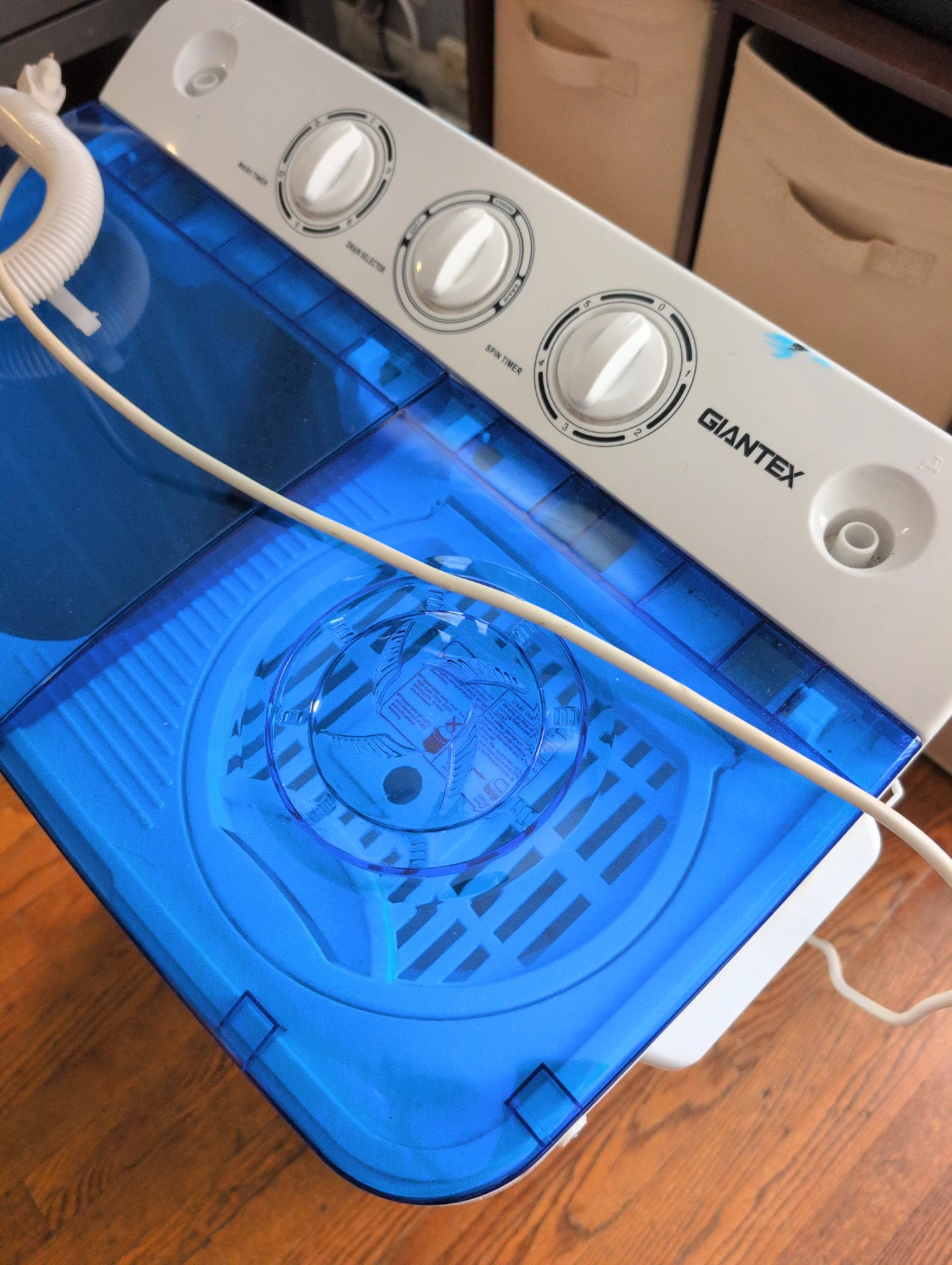 Portable Twin Tub Washing Machine - photo 2